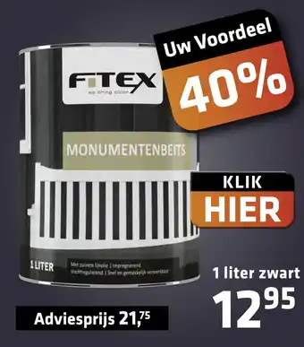 De voordeelmarkt FITEX aanbieding