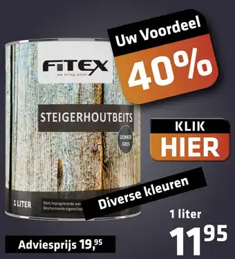 De voordeelmarkt FITEX aanbieding