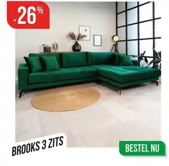 Dimehouse Brooks 3 zits aanbieding