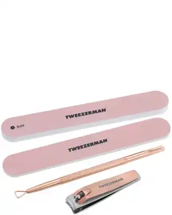 ICI Paris XL Tweezerman manicure set - rose gold manicure set aanbieding