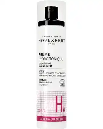 ICI Paris XL Novexpert smoothing toning mist - hyaluronic acid smoothing toning mist aanbieding