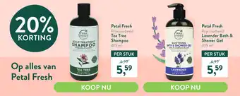 Holland & Barrett Op alles van Petal Fresh aanbieding