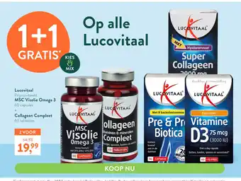 Holland & Barrett Op alle Lucovitaal aanbieding