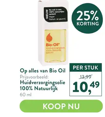 Holland & Barrett Op alles van Bio Oil aanbieding