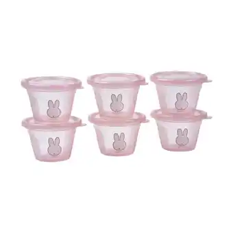 IKenIK.nl Nijntje bakjes set pink 6 stuks aanbieding