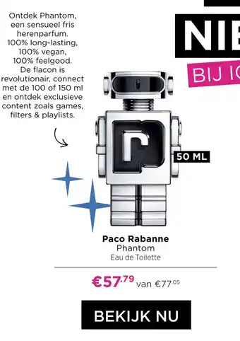 ICI Paris XL Paco Rabanne Phantom aanbieding