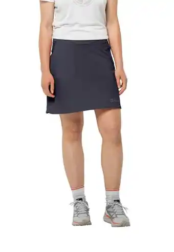 Jack Wolfskin Jack wolfskin hilltop trail skort women skort dames 42 graphite graphite aanbieding