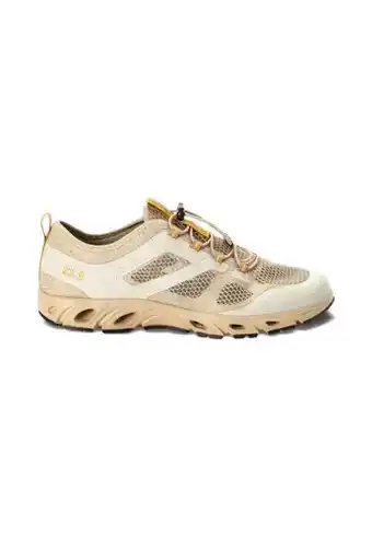 Jack Wolfskin Jack wolfskin breezer vent support system low men zomerschoenen heren 42 white sand white sand aanbieding