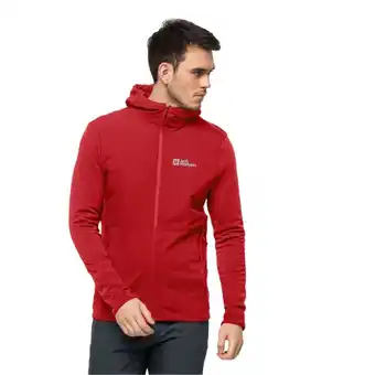 Jack Wolfskin Jack wolfskin packs & go hybrid men jack voor voor- en najaar heren s adrenaline red adrenaline red aanbieding