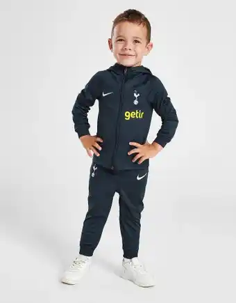 JD Sports Nike tottenham hotspur fc strike hood tracksuit infant - blue aanbieding