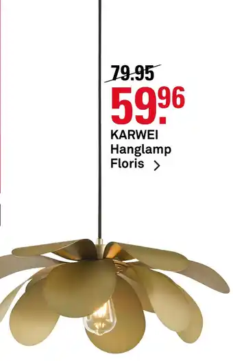 Karwei KARWEI Hanglamp Floris > aanbieding