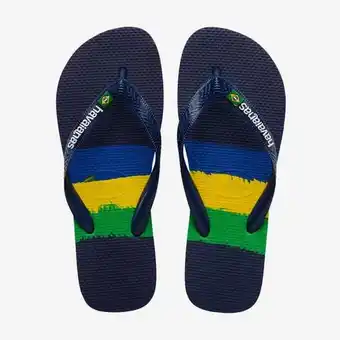 Kicksshop Havaianas brasil tech blauw aanbieding