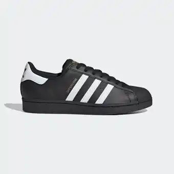 Kicksshop Adidas superstar zwart / wit aanbieding