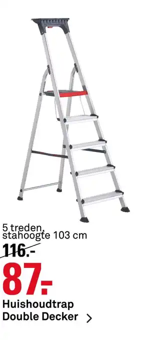 Karwei Huishoudtrap Double Decker aanbieding