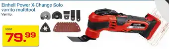 Kluswijs Einhell Power X-Change Solo varrito multitool aanbieding