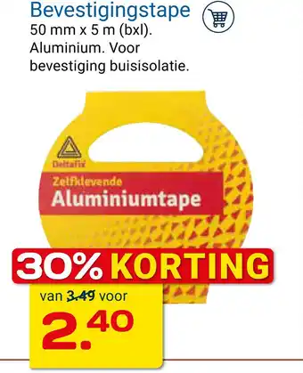 Kluswijs Bevestigingstape aanbieding