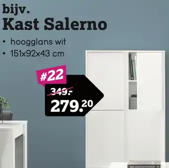 Leen Bakker Kast Salerno aanbieding