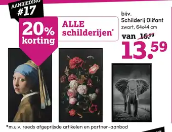Leen Bakker Alle Schilderijen aanbieding