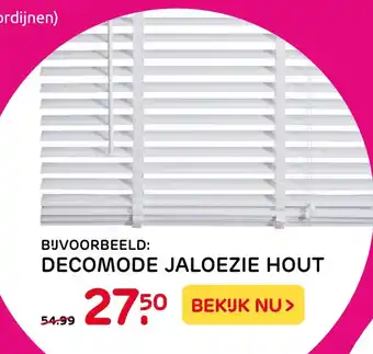 Praxis DECOMODE JALOEZIE HOUT aanbieding