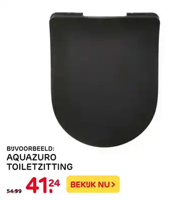 Praxis AQUAZURO TOILETZITTING aanbieding