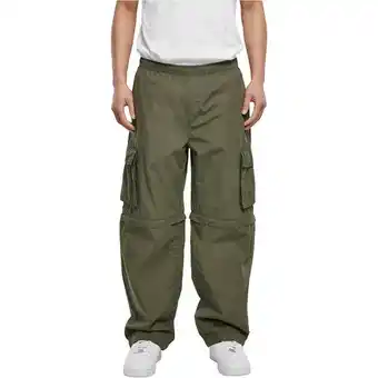 Kickz Urban classics zip away pants, olive aanbieding