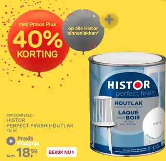 Praxis HISTOR PERFECT FINISH HOUTLAK aanbieding