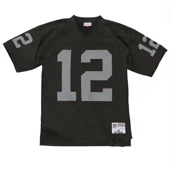 Kickz Mitchell & ness mitchell and ness nfl legacy jersey oakland raiders - k. stabler, zwart aanbieding