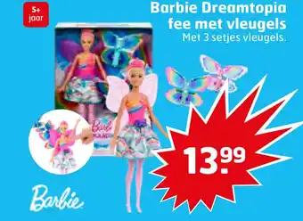 Trekpleister Barbie Dreamtopia fee met vleugels aanbieding