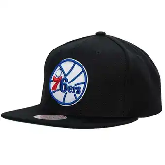 Kickz Mitchell & ness mitchell and ness nba philadelphia 76ers top spot snapback cap, philadelphia blauw aanbieding