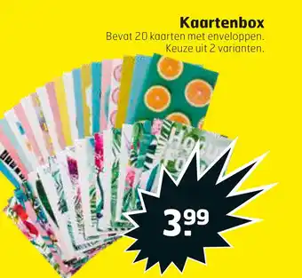 Trekpleister Kaartenbox aanbieding