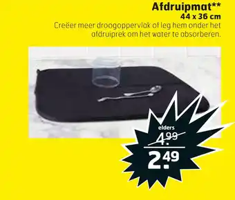 Trekpleister Afdruipmat aanbieding