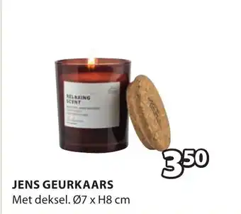 Jysk JENS GEURKAARS 7 x H8 cm aanbieding