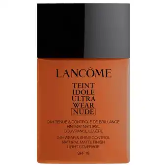 Lookfantastic Lancôme teint idole ultra wear nude foundation 40ml (various shades) - 13 sienne aanbieding