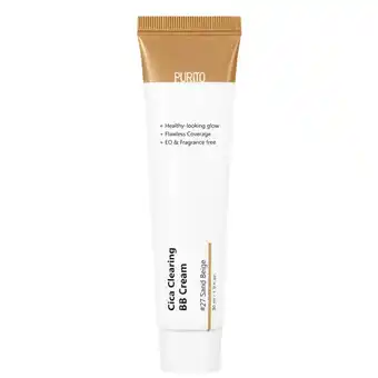 Lookfantastic Purito  cica clearing bb cream 30ml (various shades) - #27 sand beige aanbieding