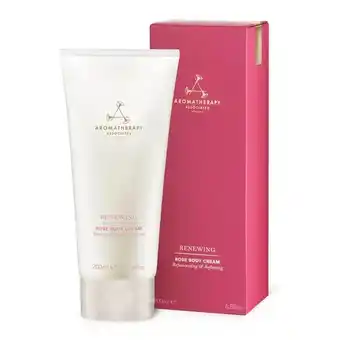 Lookfantastic Aromatherapy associates renew rose body cream (200 ml) aanbieding