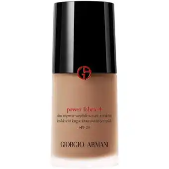 Lookfantastic Armani power fabric foundation (various shades) - 9 aanbieding