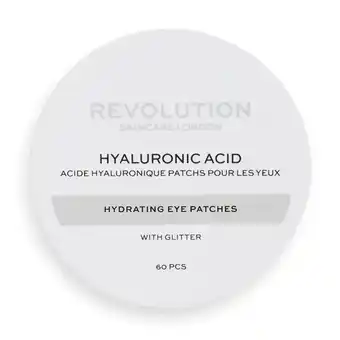 Lookfantastic Revolution beauty revolution skincare glitter hyaluronic acid hydrating undereye patches (30 patches) aanbieding