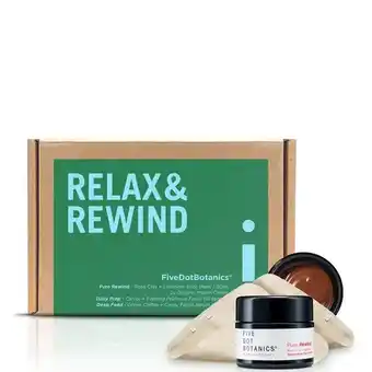 Lookfantastic Five dot botanics relax and rewind gift set aanbieding