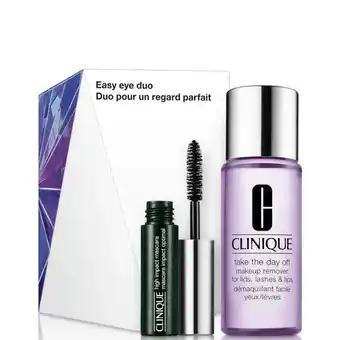 Lookfantastic Clinique easy eye duo: beauty gift set aanbieding