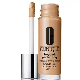 Lookfantastic Clinique beyond perfecting foundation and concealer 30ml - honey aanbieding