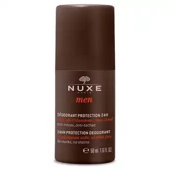 Lookfantastic Nuxe men 24hr protection deodorant 50ml aanbieding