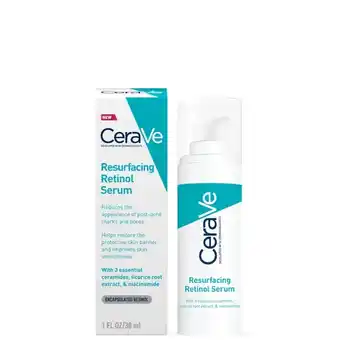 Lookfantastic Cerave resurfacing retinol serum met ceramiden en niacinamide voor de huid met puistjes 30ml aanbieding