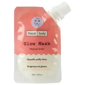 Lookfantastic Frank body glow mask pouch aanbieding