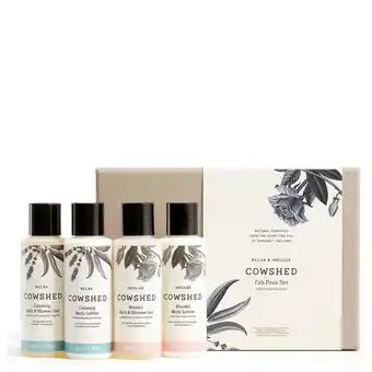 Lookfantastic Cowshed fab four set aanbieding