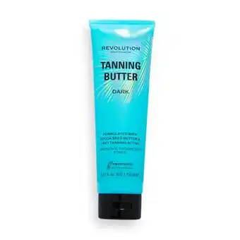 Lookfantastic Revolution beauty revolution tanning buildable tanning butter - dark 150ml aanbieding