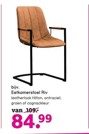 Leen Bakker Eetkamerstoel Riv aanbieding