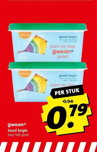 Boni G'woon Goed Begin 500g aanbieding