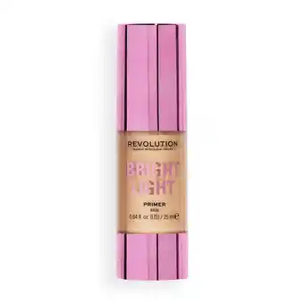 Lookfantastic Revolution beauty makeup revolution bright lights primer 25ml aanbieding