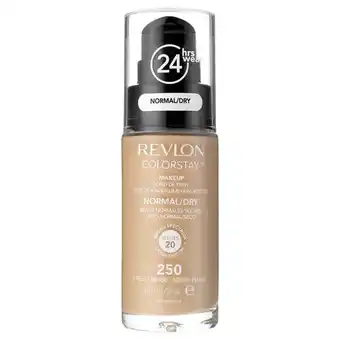 Lookfantastic Revlon colorstay make-up foundation for normal/dry skin (various shades) - fresh beige aanbieding