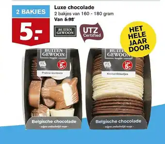 Hoogvliet Luxe Chocolade aanbieding